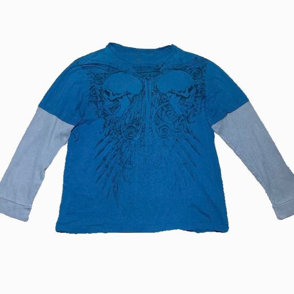 vintage affliction mma elite style shirt size XL